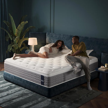 King Mattress, 14 Inch Medium Firm Hybrid with Motion Isolation | Breathable hybrid comfort with responsive support