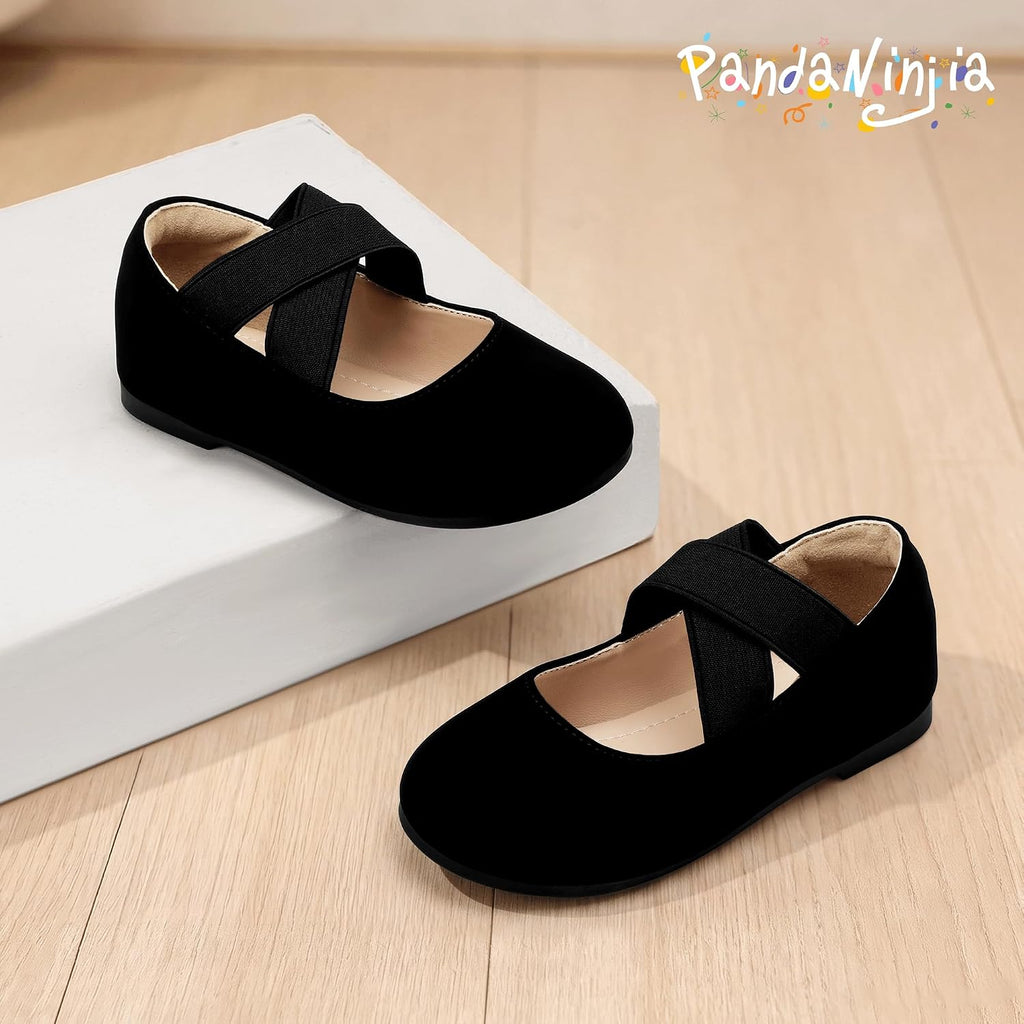 Flower Girls Dress Shoes Toddler Ballet Flats