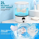 Portable Mini Washing Machine for Underwear & Baby Clothes, Compact, Lightweight Washer for Small Laundry, Apartments