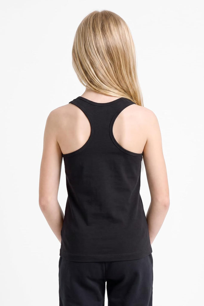 Premium Girls Seamless Supersoft Wide Strap Comfortable Racerback Tank (Made with Love in The USA)