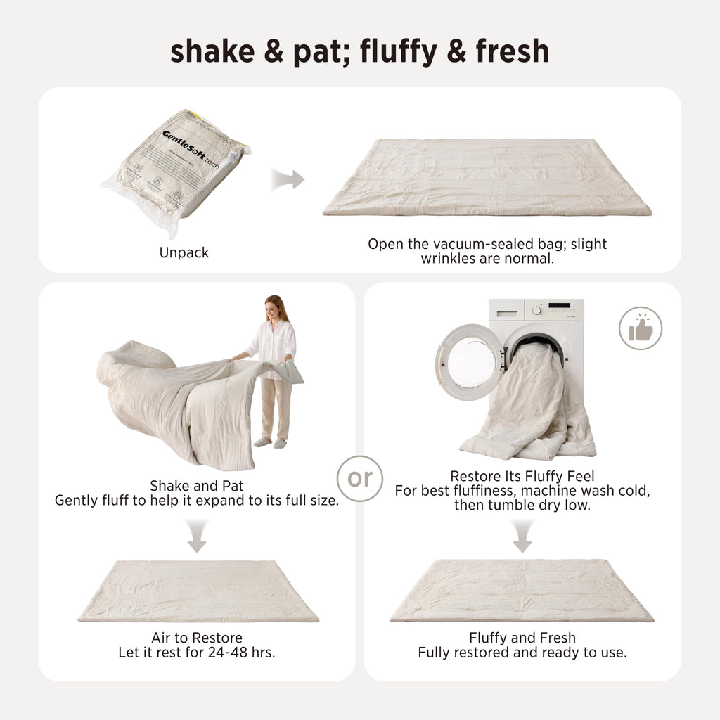 Beige Comforter Set, Waffle Ultra Soft Bedding 3 Pieces