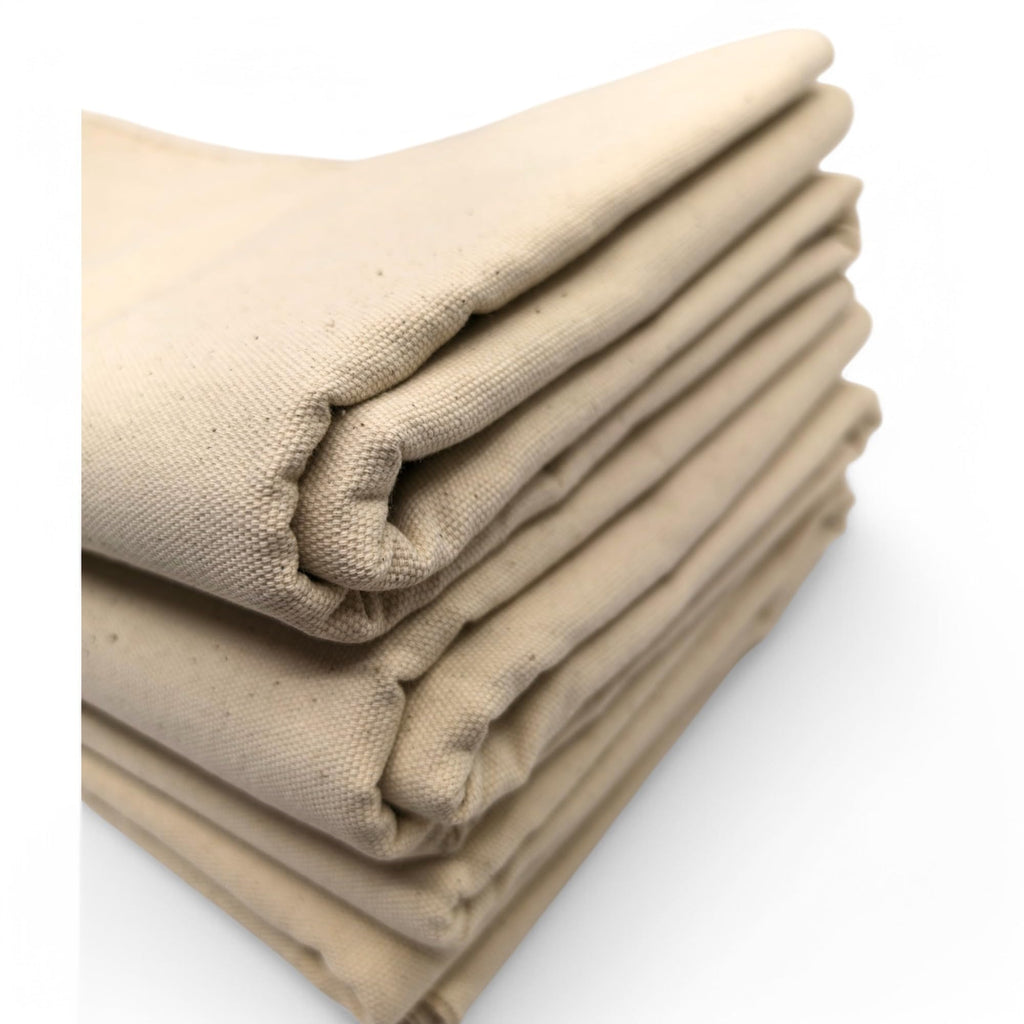 Canvas Fabric - Natural%100 Cotton Duck Canvas Fabric by The Yard - Canvases for Painting, Arts and Crafts, Covers
