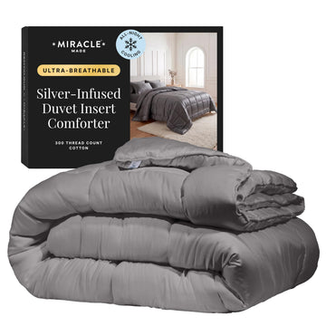 All-Season Duvet Insert Comforter - King/Cali King, Stone