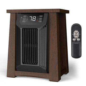 Infrared Cabinet Heater, 1500W Space Heater with Remote & Timer