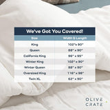 Cooling Down Alternative Comforter - Hypoallergenic Queen Duvet Insert Lightweight