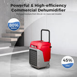 170 PPD Commercial Dehumidifier with Pump & Drain Hose, LGR Industrial Use