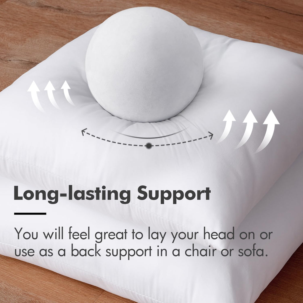 24x24 Euro Throw Pillow Insert for Couch Sofa Bed