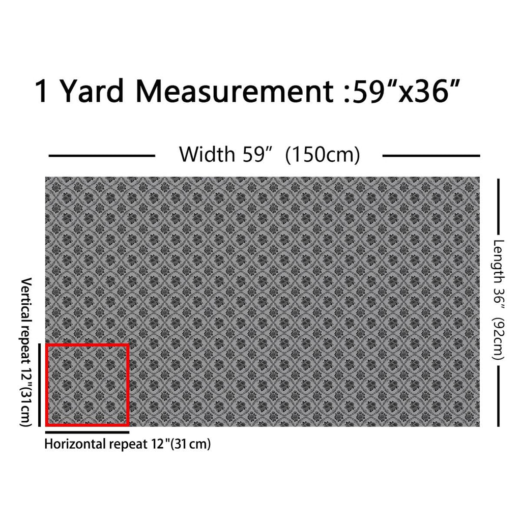 Gothic Fabric by The Yard Soft 1 Yard