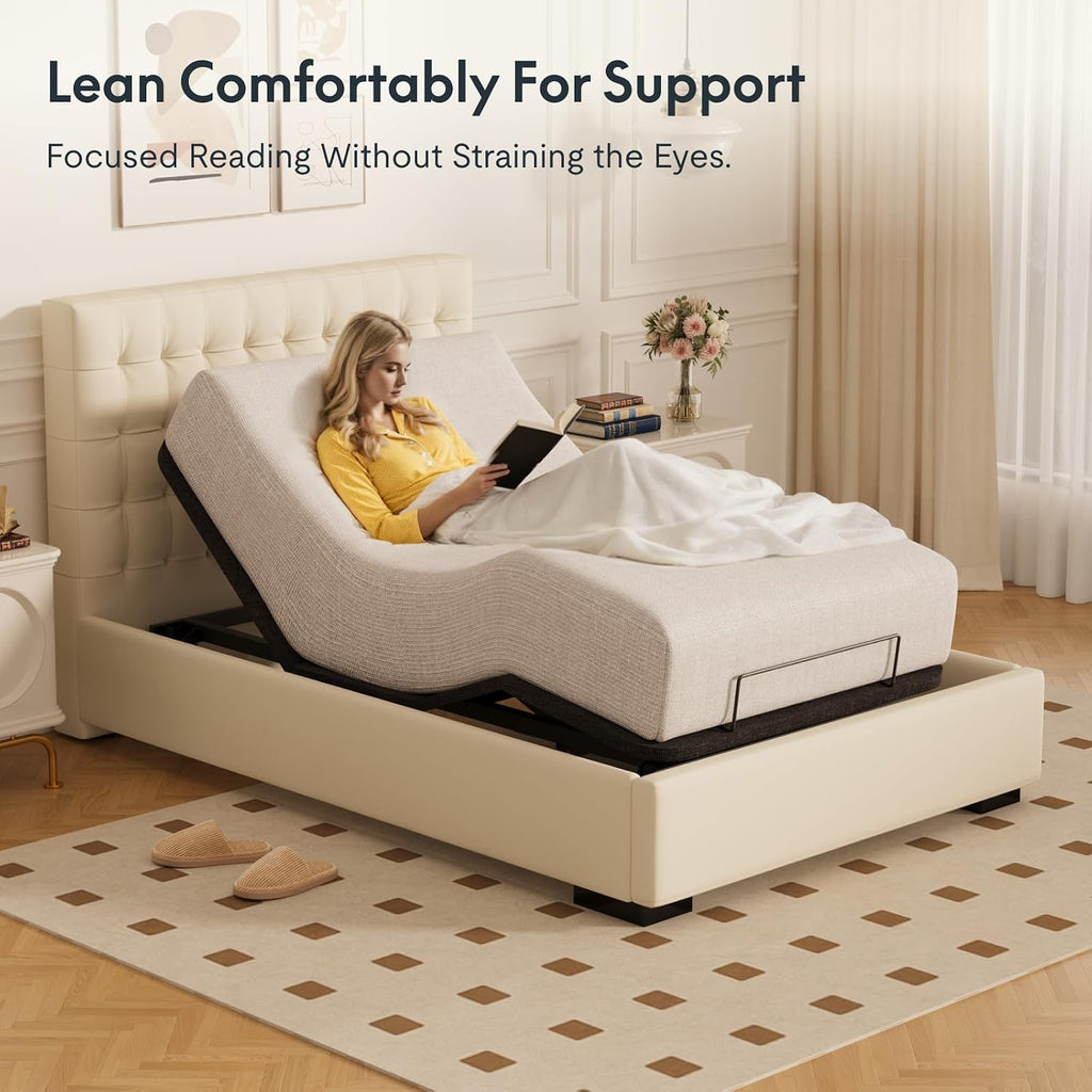 Adjustable Bed Bases, Massage, Zero Gravity & Memory Postions