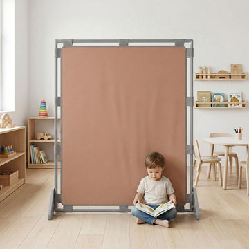 PlayPanel Room Divider 59.5" x 47.5", Clay