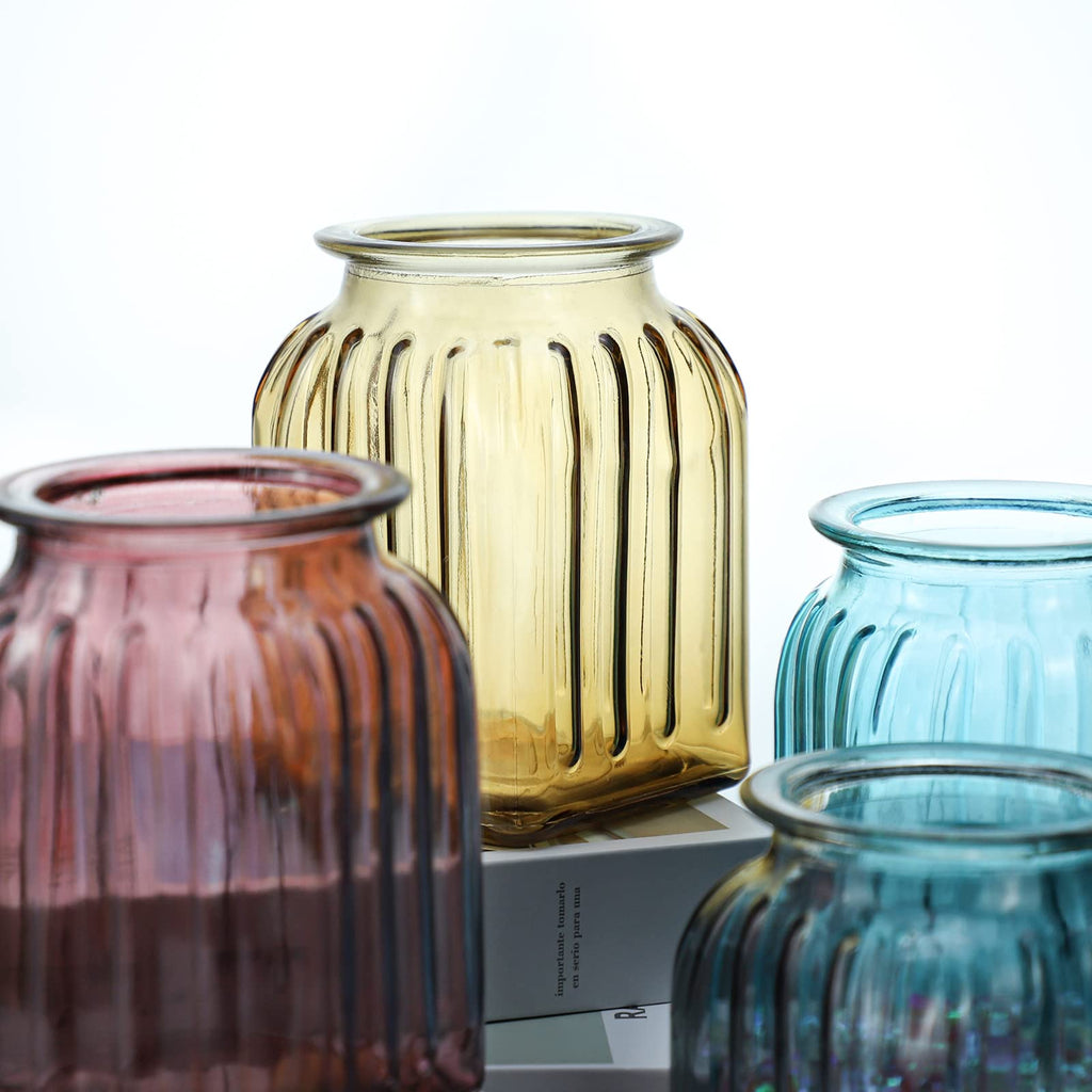 Vintage Crystal Glass Candy Jar with Lid Food Jar Nut Jar Jewelry Box Wedding Candy Buffet Jars Kitchen Storage