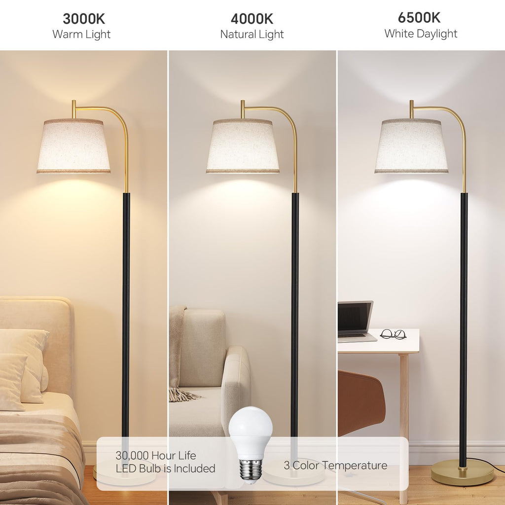 Wood Floor Lamp, Mid Century Modern Standing Lamps
