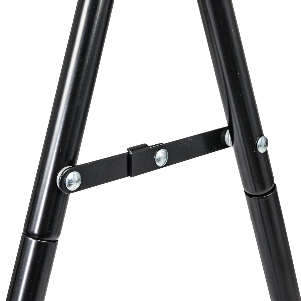 Valet Folding Clothes Rack, Strong Metal X-Frame, Chic Design, Great for Guest and Dressing Rooms, Portable and Easy