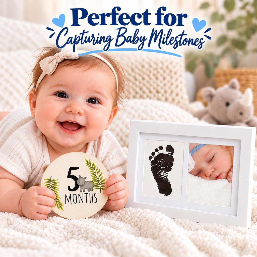 16-Piece New Baby Boy Gift Basket with unique Baby Shower Gifts for Boys