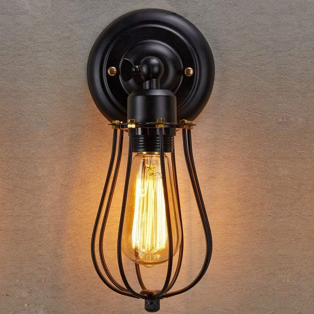 LE ST64 E26 Vintage Edison LED Bulbs, Dimmable, 4W 350 lm, 40W Incandescent Equivalent, Wide Beam Angle, Pack of 6