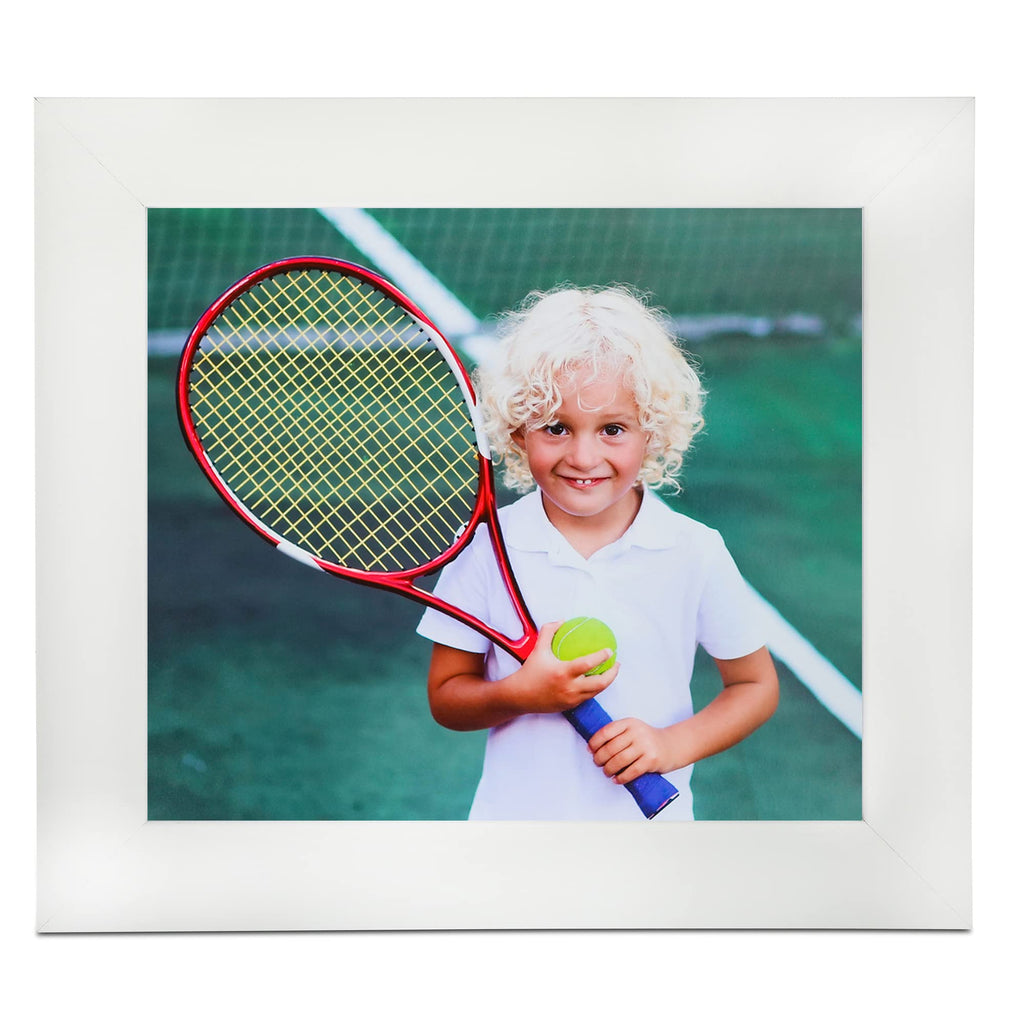 18x36 Inch White Picture Frame, This 2" Custom Poster Frame is Modern White Frame, for Your Art or Photos