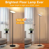 Floor Lamp, 30W/3000LM LED Modern Torchiere Sky Lamp