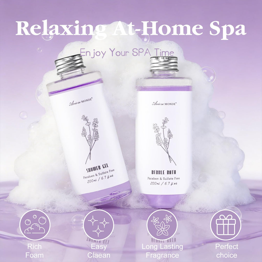 Get Well Soon Gifts Baskets for Women, Lavender Self Care Gifts for Women