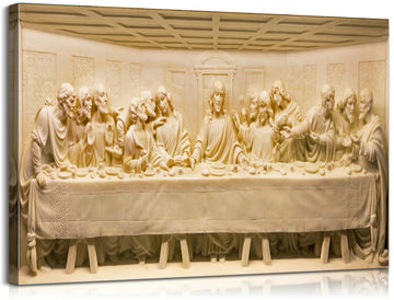 Last Supper Canvas Wall Art Christian Art Jesus Christ Painting Da Vinci the Last Supper Wall Decor Christian Gifts