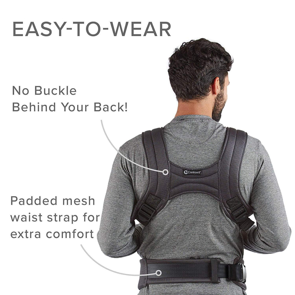 Baby Carrier Newborn to Toddler |Love 3 Position Convertible Easy-to-Use Baby Carrier with Pockets for Men and Women