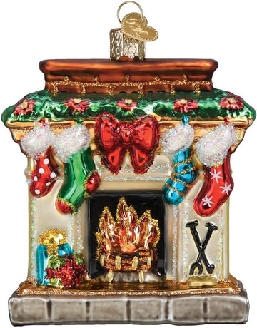 Holiday Hearth Glass Blown Ornaments