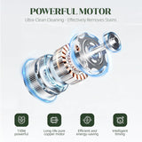 Portable Washing Machine, 1.8 Cu.Ft Large Capacity Foldable Washer with Spin Basket & 150W Motor, Timer Control for