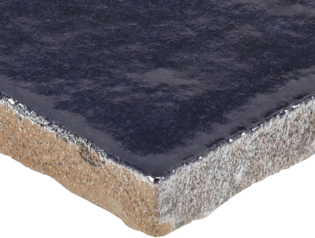 Zellige 4" x 4" Ceramic Wall Tile in Glossy China (7.98 SQFT per Carton) (76 PC per Carton)