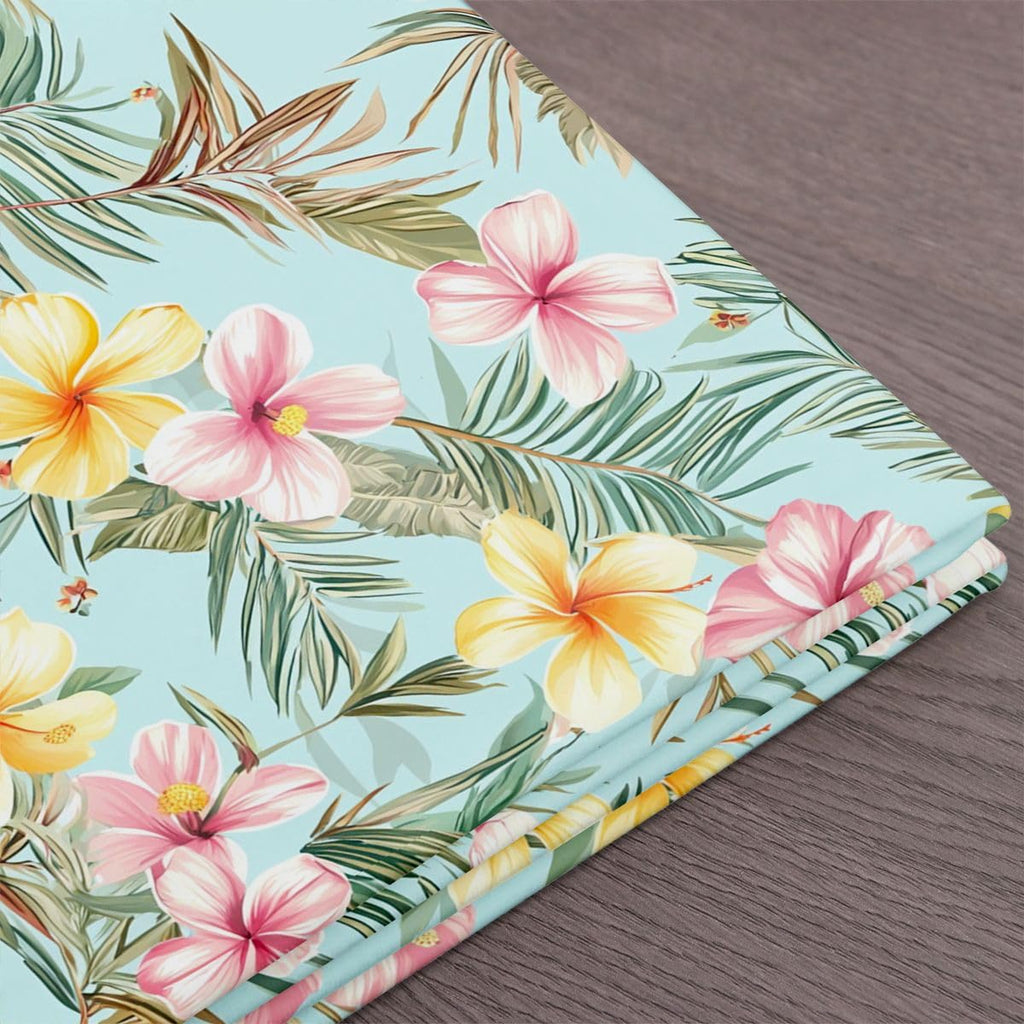 Retro Floral Upholstery Fabric, 3 Yards