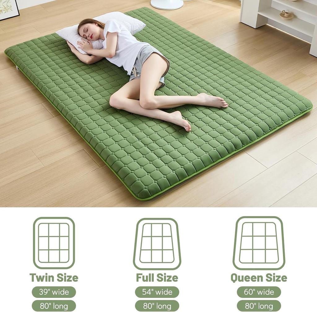 Japanese Floor Mattress, Anti-Slip Japanese Futon