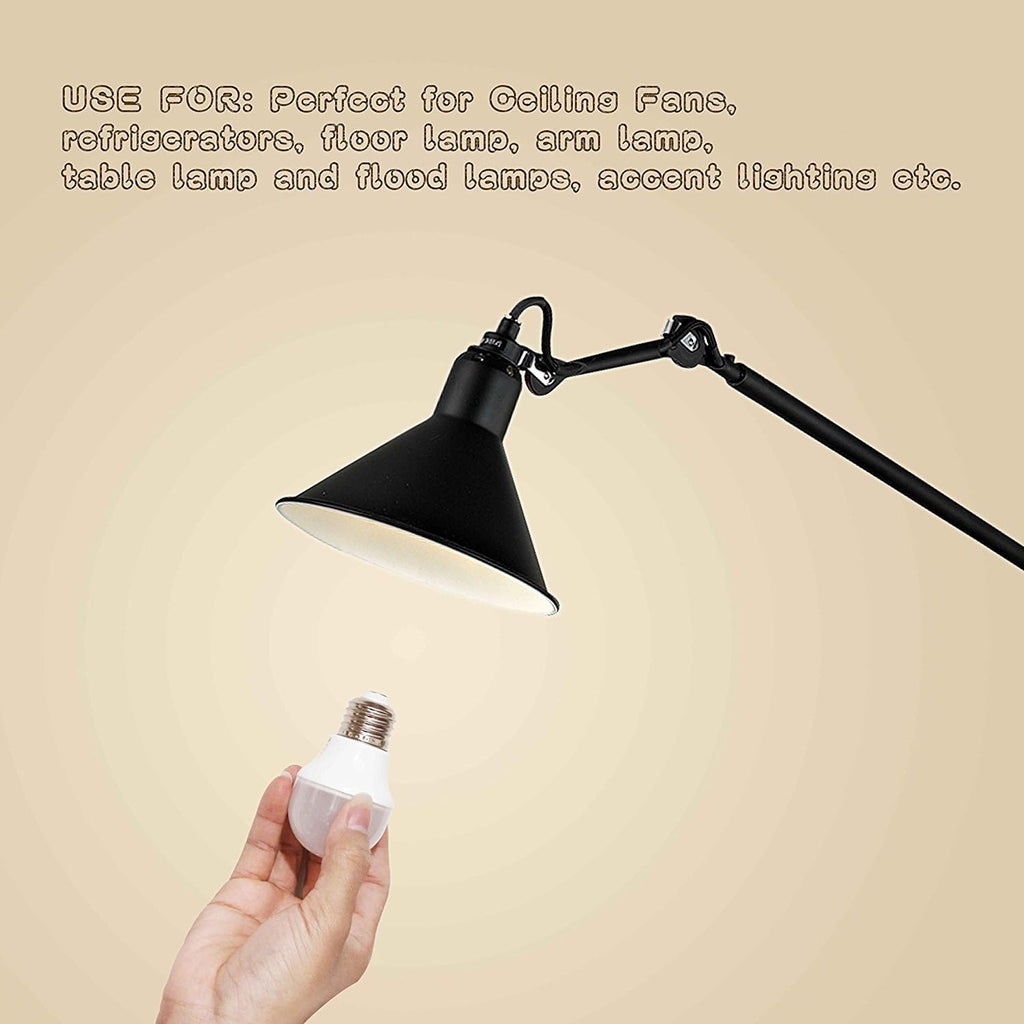 2W LED Refrigerator Bulb (4 Pack)-European E14 Base 15W Equivalent Daylight White 6000K 120V Lamp for Freezer
