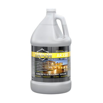 Armor Low Gloss Wet Look 1 Gallon - Professional Grade Color Enhancing Solvent Based Acrylic Sealer for