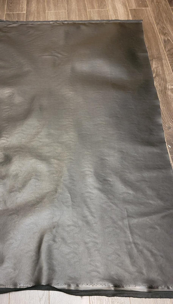 Black Lambtouch Soft Faux Leather Fabric Sheet PU (Peta Approved Vegan) Sold by the Yard Synthetic Pleather 0.8 mm