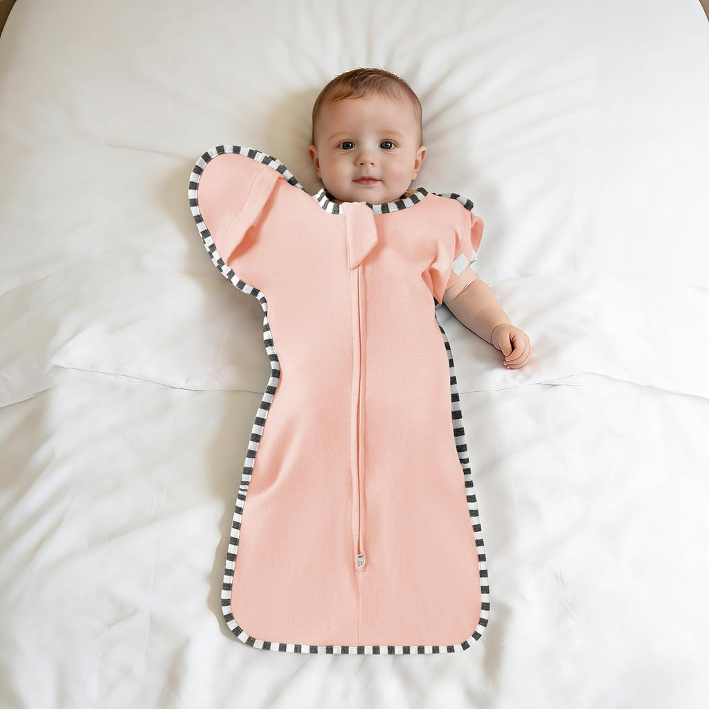 Soft Cotton Swaddle Blanket, Arms Up Baby Sleep Sack