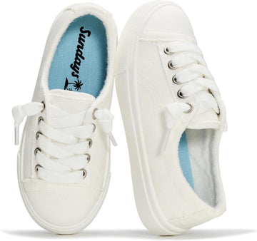 Sundays Canvas Shoes for Kids - Non-Slip & Lightweight Boys & Girls Shoes