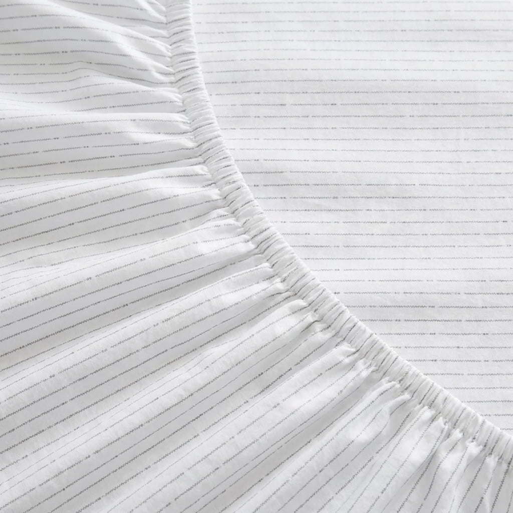 Twin Cotton Percale Sheet Set with Matching Pillowcase
