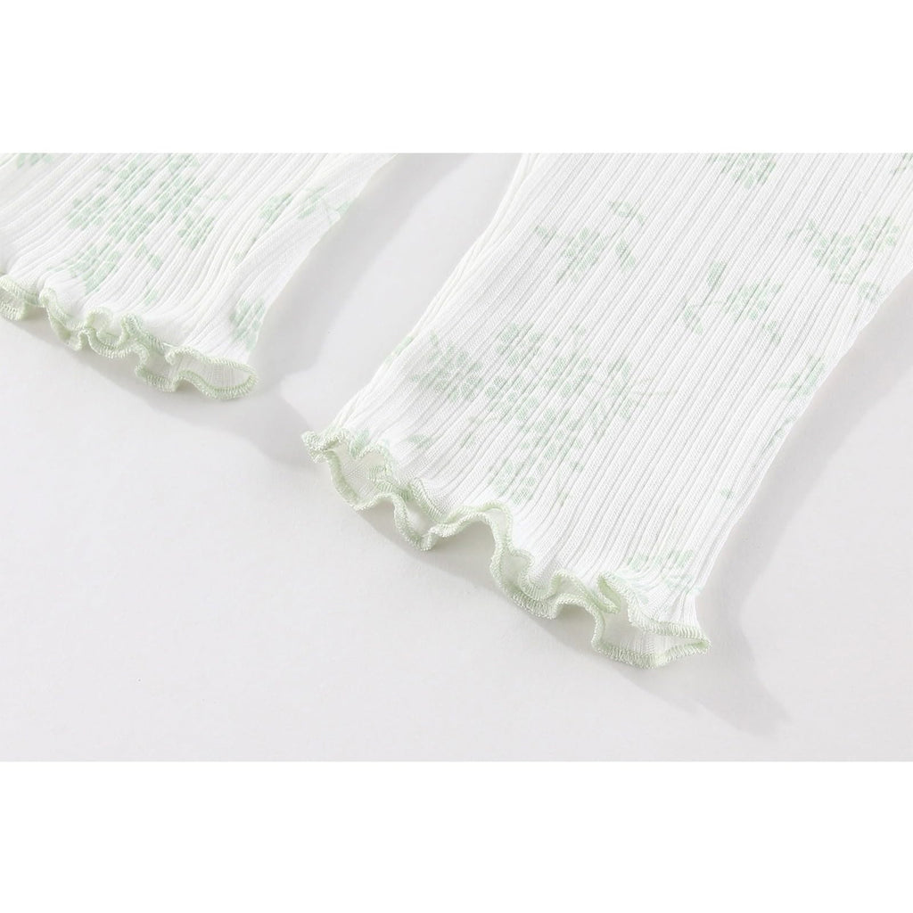 12Pcs Unisex Baby Layette Set Pants & Long/Short Sleeve Bodysuits