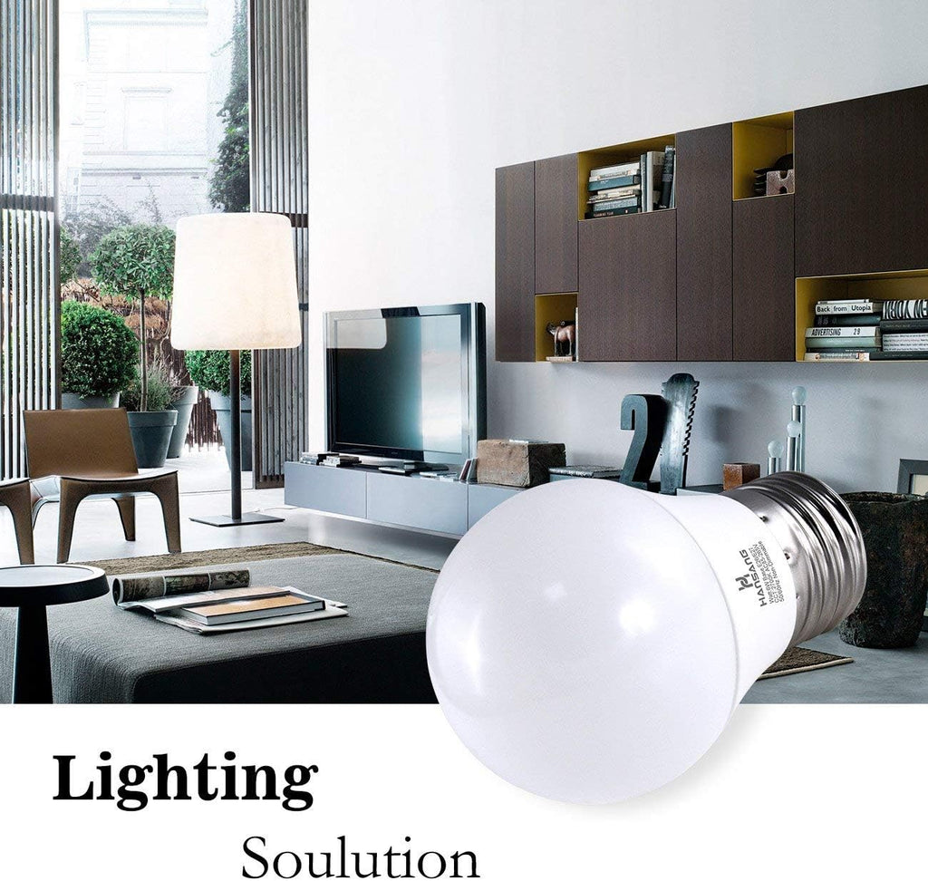 A15 LED E26 Ceiling Fan Light Bulbs 5000K Daylight 60W Equivalent