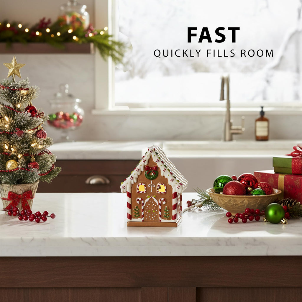 Candy House - Christmas Wax Warmer for Scented Wax Melts