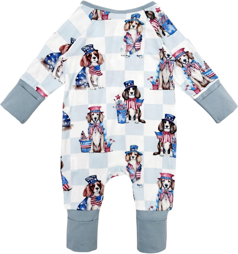 Bamboo Rayon Baby Romper Boy Girl Clothes Outfit Footies
