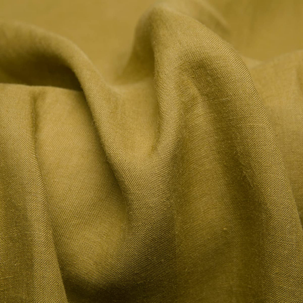 Solid Color 100% Ramie/Linen Fabric for Dress and Blouse 57" Width Craft by The Yard (#4)