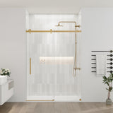 56-60.in W x 75.in H Frameless Shower Door