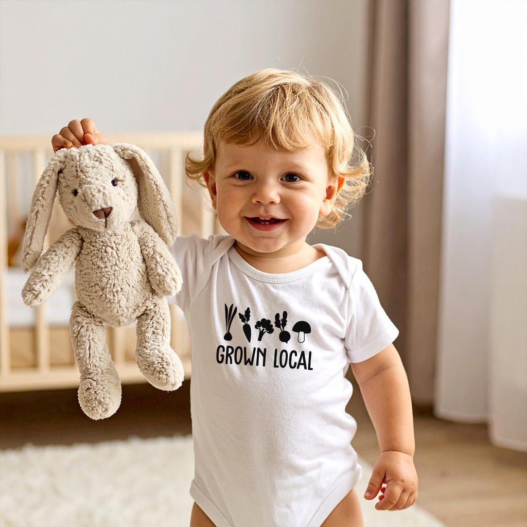 Organic Cotton Baby Onesie, Soft, breathable Unisex Infant Bodysuit
