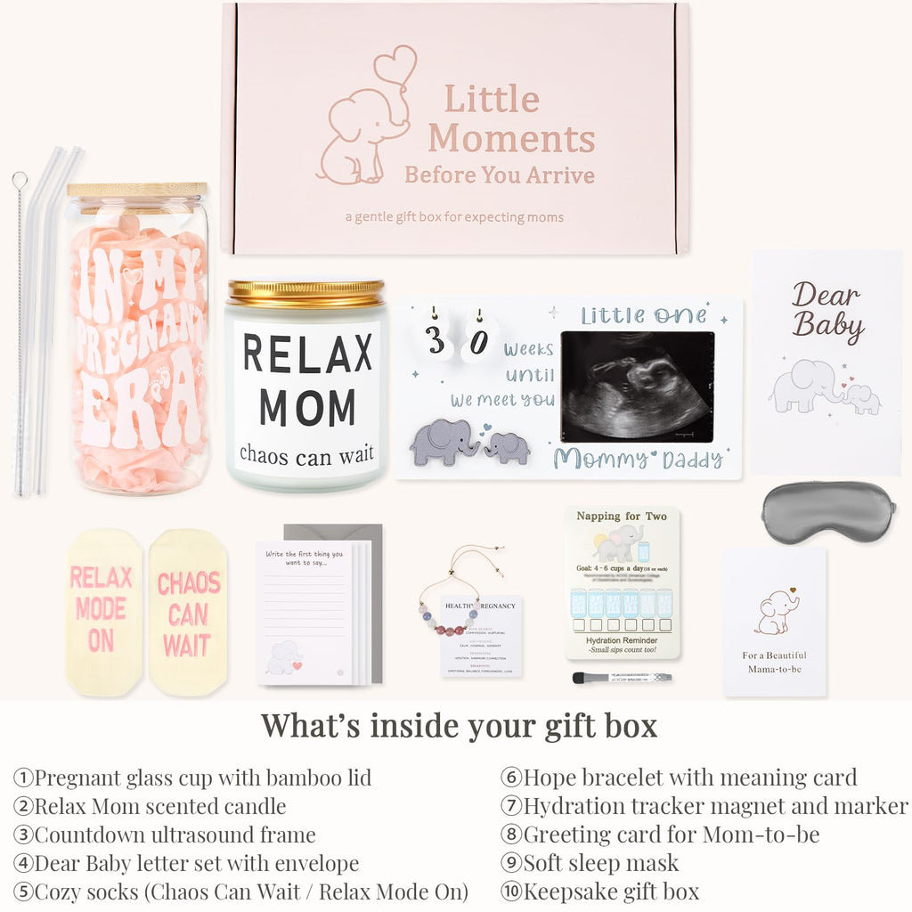 Pregnancy Care Package Gift Set for First-Time Mom to Be