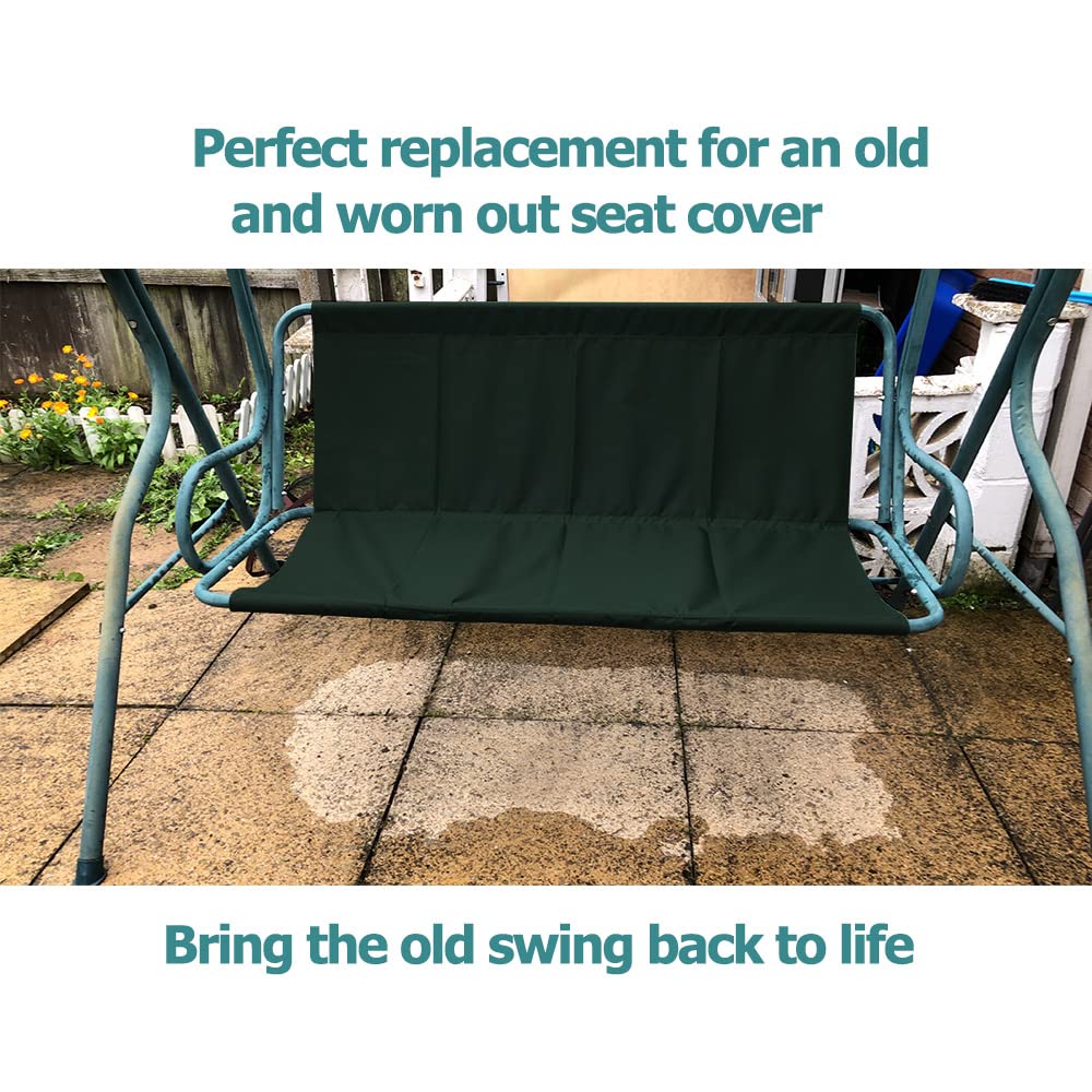 Upgraded Outdoor Replacement Swing Seat Cover Patio Chair Bench