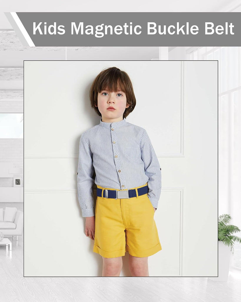 Kids Boys Girls Magnetic Belt,Toddler Elastic Adjustable Buckle