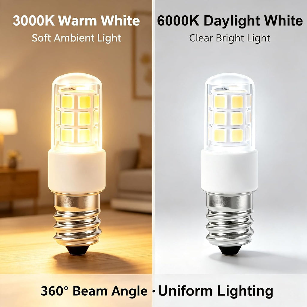 E12 C7 Salt Himalayan Lamp Bulbs, 2W C7 LED Night Light Bulb