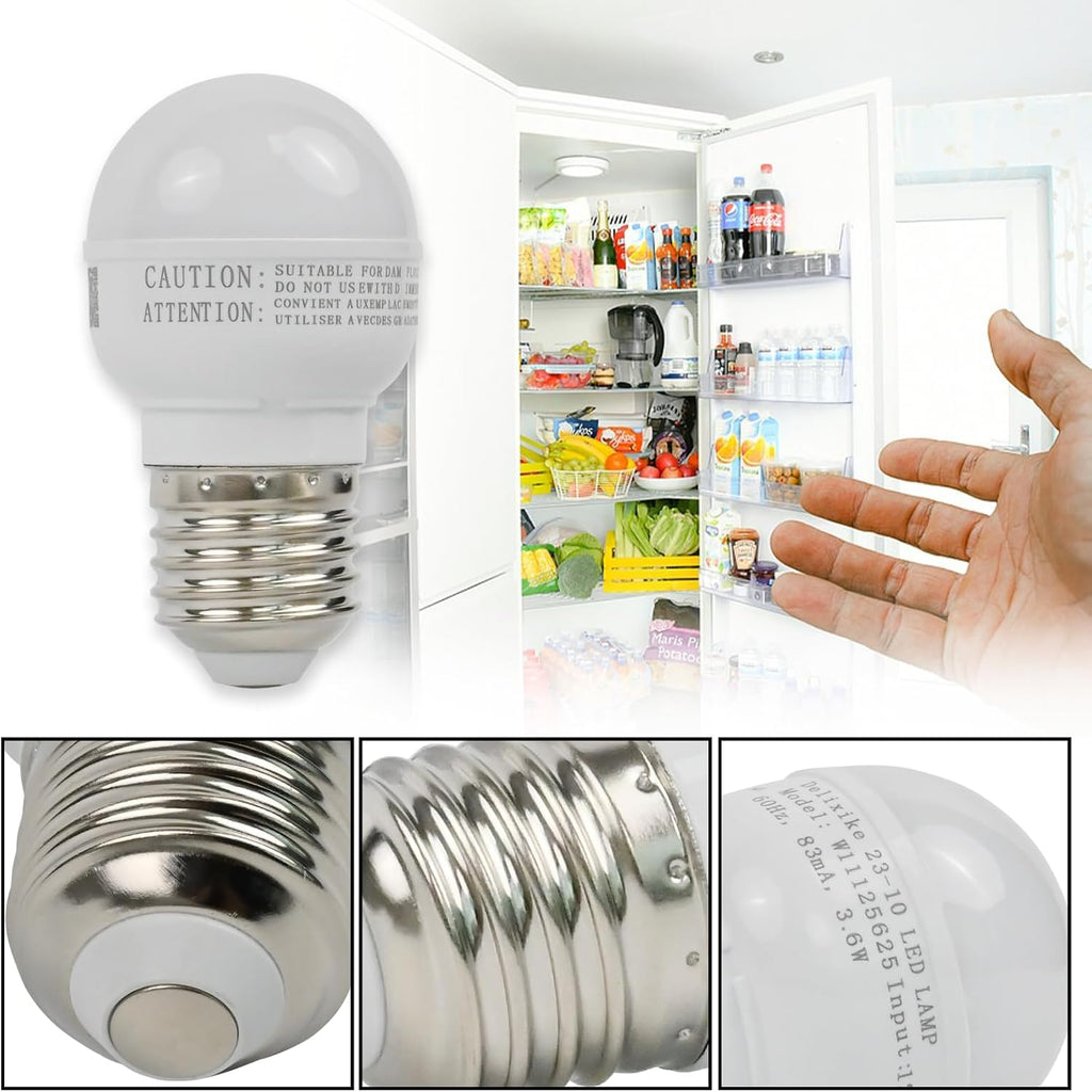 Applicable to Whirlpool Refrigerator Freezer LED Light Bulb W11125625 W10820003 W11216993 4396822 Replacement