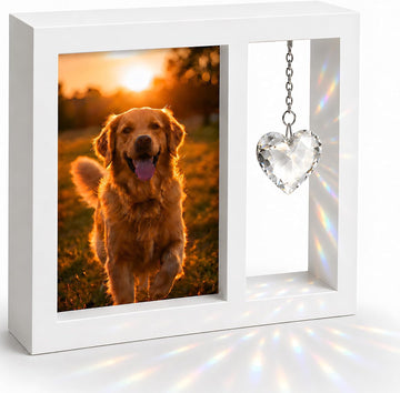 Dog Memorial Gifts for Loss of Dog, 4x6 Pet Picture Frame Keepsake