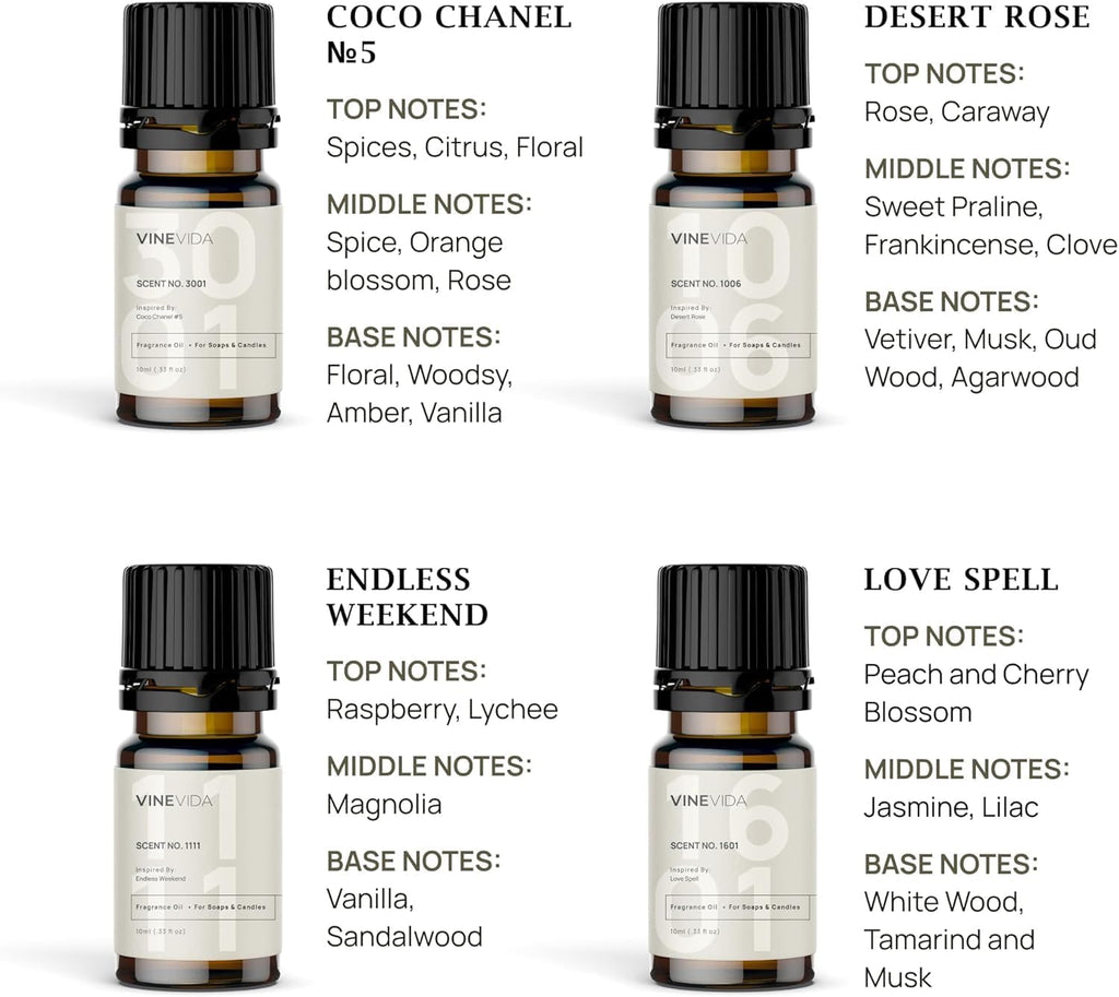 Feminine Diffuser Oil Collection [] - Scented Oil | Aromatherapy Diffuser Oils | Made in USA - Set of 8