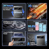 18kW Tankless Water Heater Electric 240V SIVUATEK, Self-Modulating Power for Optimal Efficiency